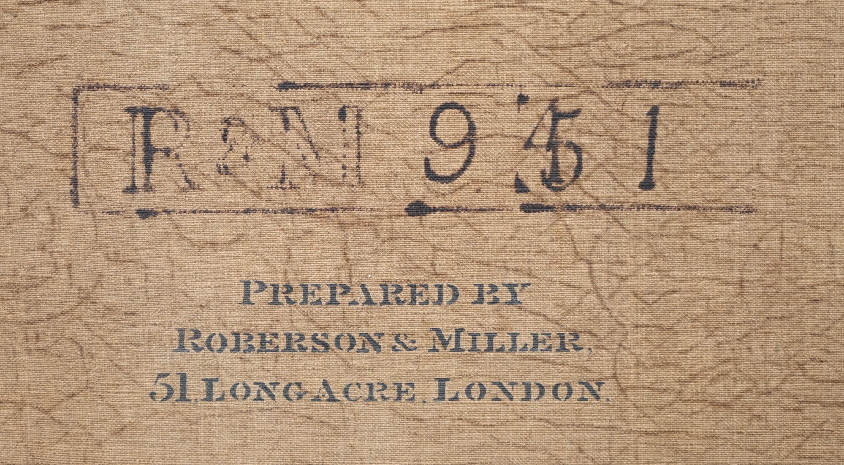 SIR WILLIAM BEECHEY CIRCLE OIL PAINting ROBERT 4TH EARL OF BUCKINGHAMSHiRE, 1814 en vente 10