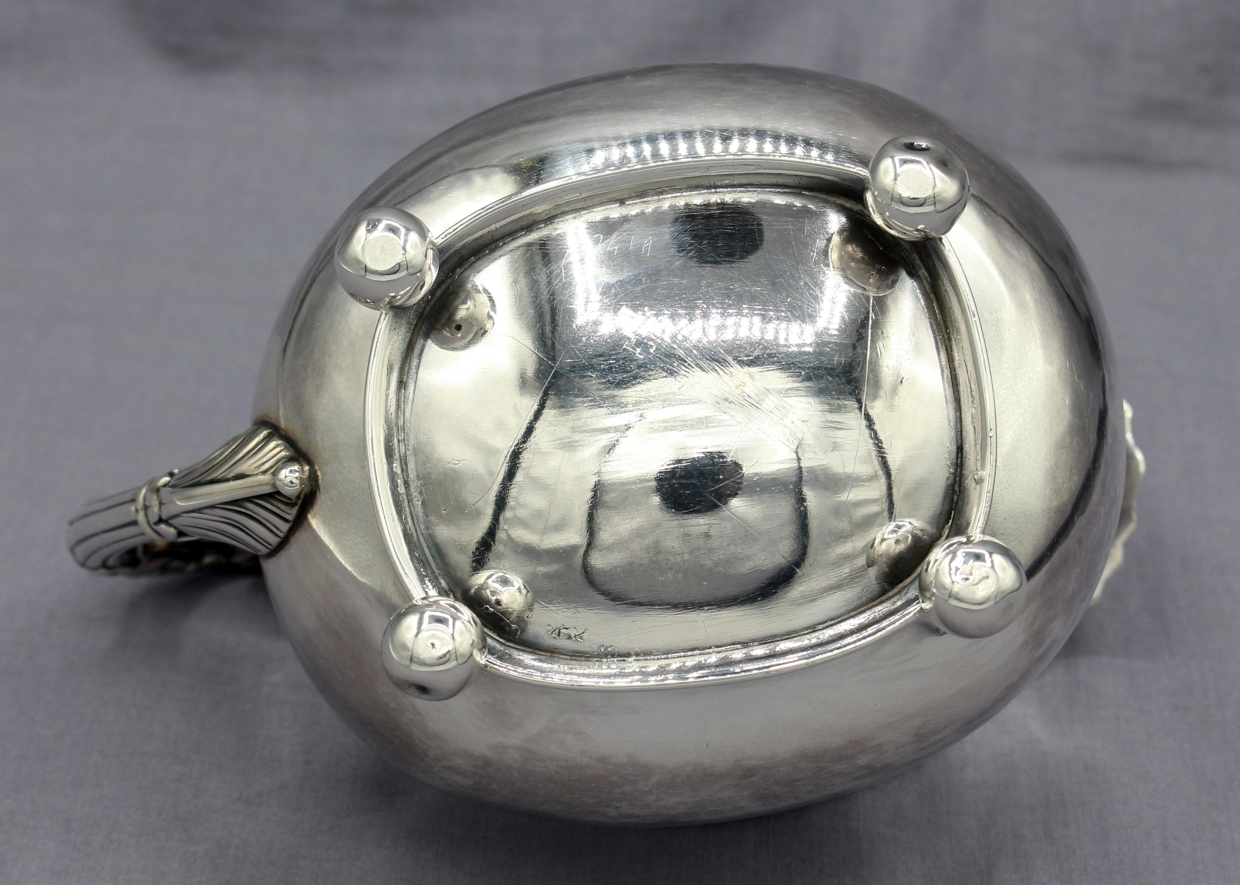 1815 Sterling Silver Creamer by John Watson In Good Condition For Sale In Chapel Hill, NC