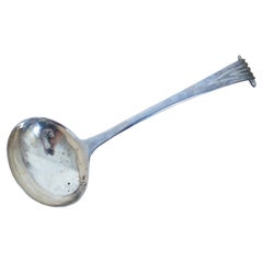 1816 Antique Richard Turner Sterling Silver Sauce Gravy Serving Ladle 62g