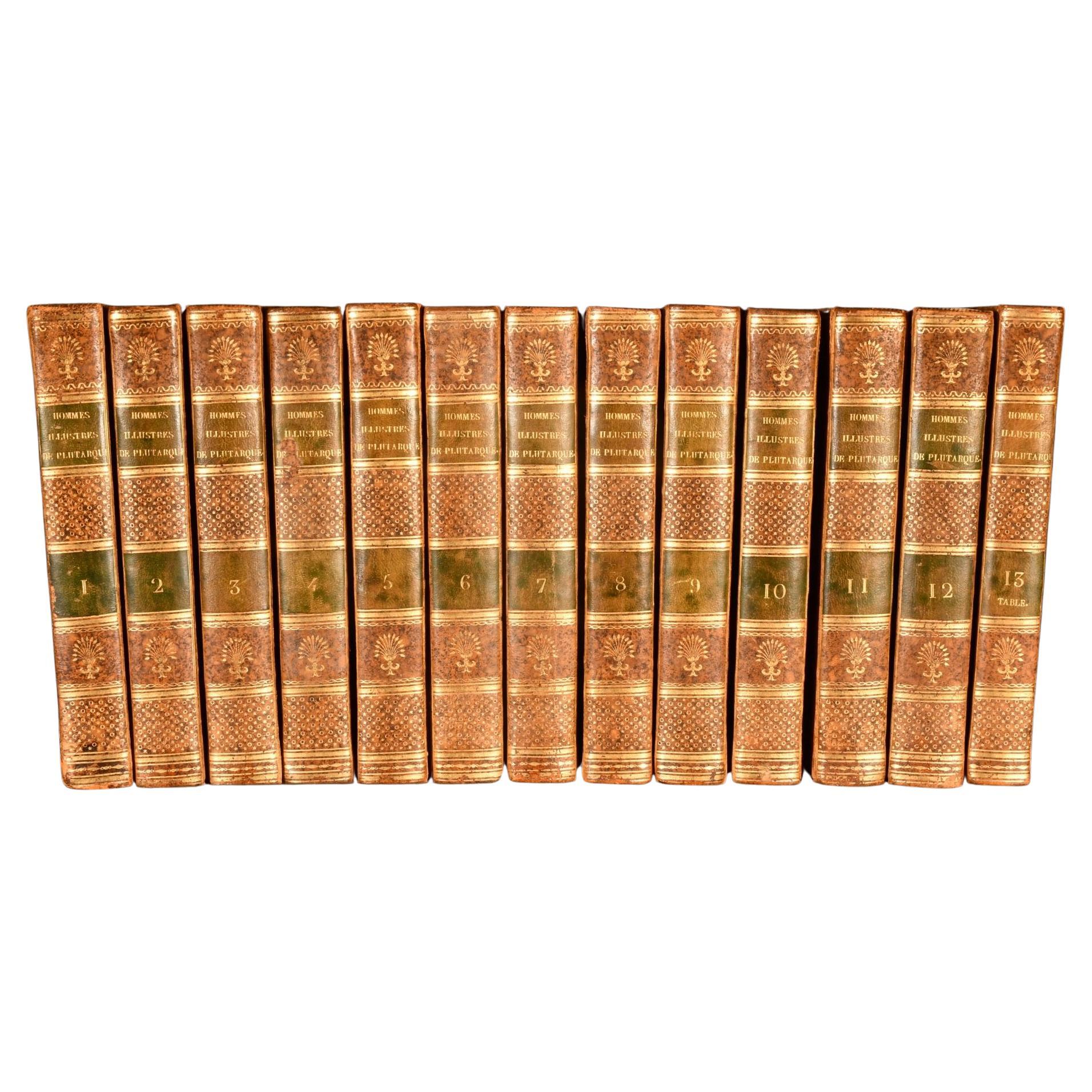 1818-1820 Les Vies de Hommes Illustres de Plutarque