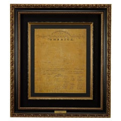 Dichiarazione d'indipendenza del 1818 incisa da Benjamin Owen Tyler