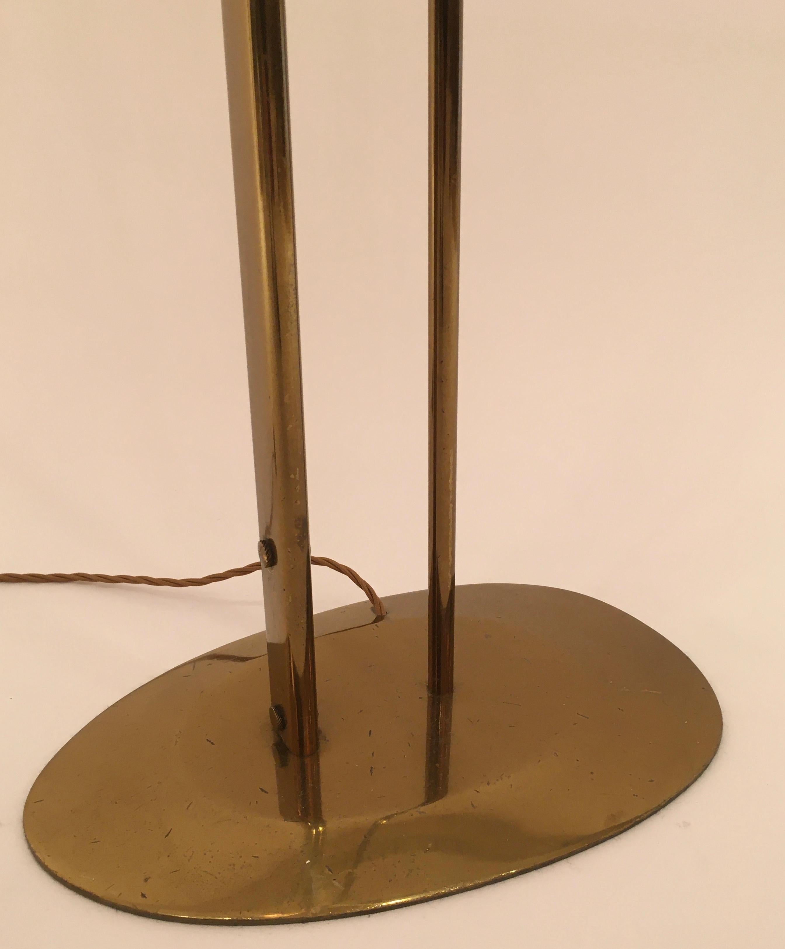Italian '1819' Model Floor Lamp by Max Ingrand for Fontana Arte, Italy, circa 1959