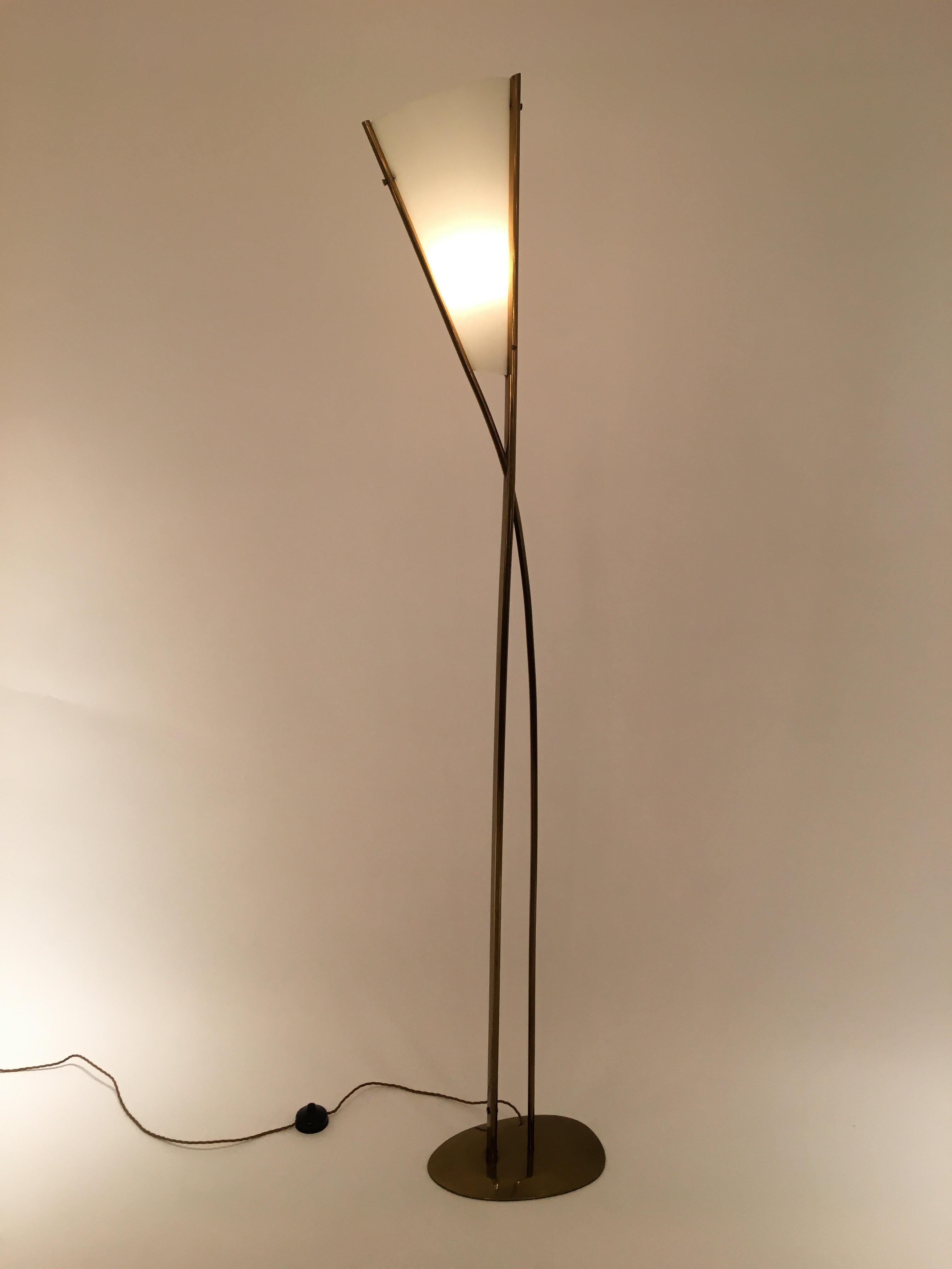 Mid-20th Century '1819' Model Floor Lamp by Max Ingrand for Fontana Arte, Italy, circa 1959