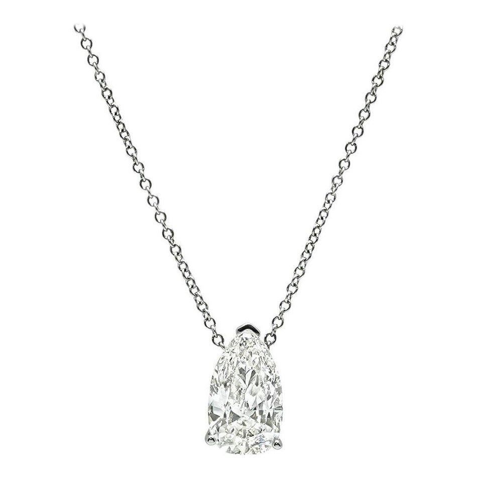 1,81ct Diamant-Solitär-Anhänger-Halskette im Angebot