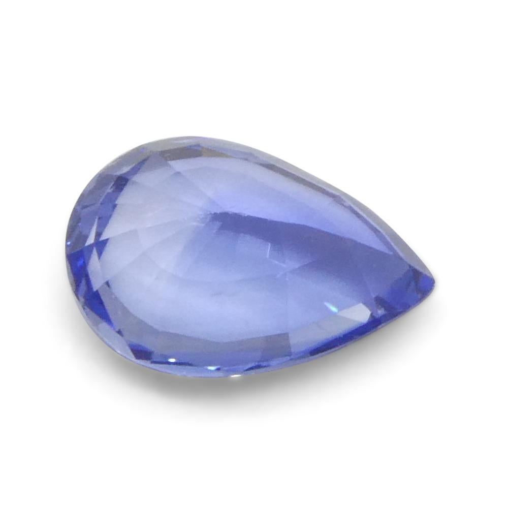 1.81ct Pear Blue Sapphire from Sri Lanka For Sale 5
