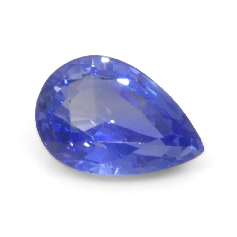 1.81ct Pear Blue Sapphire from Sri Lanka For Sale 1