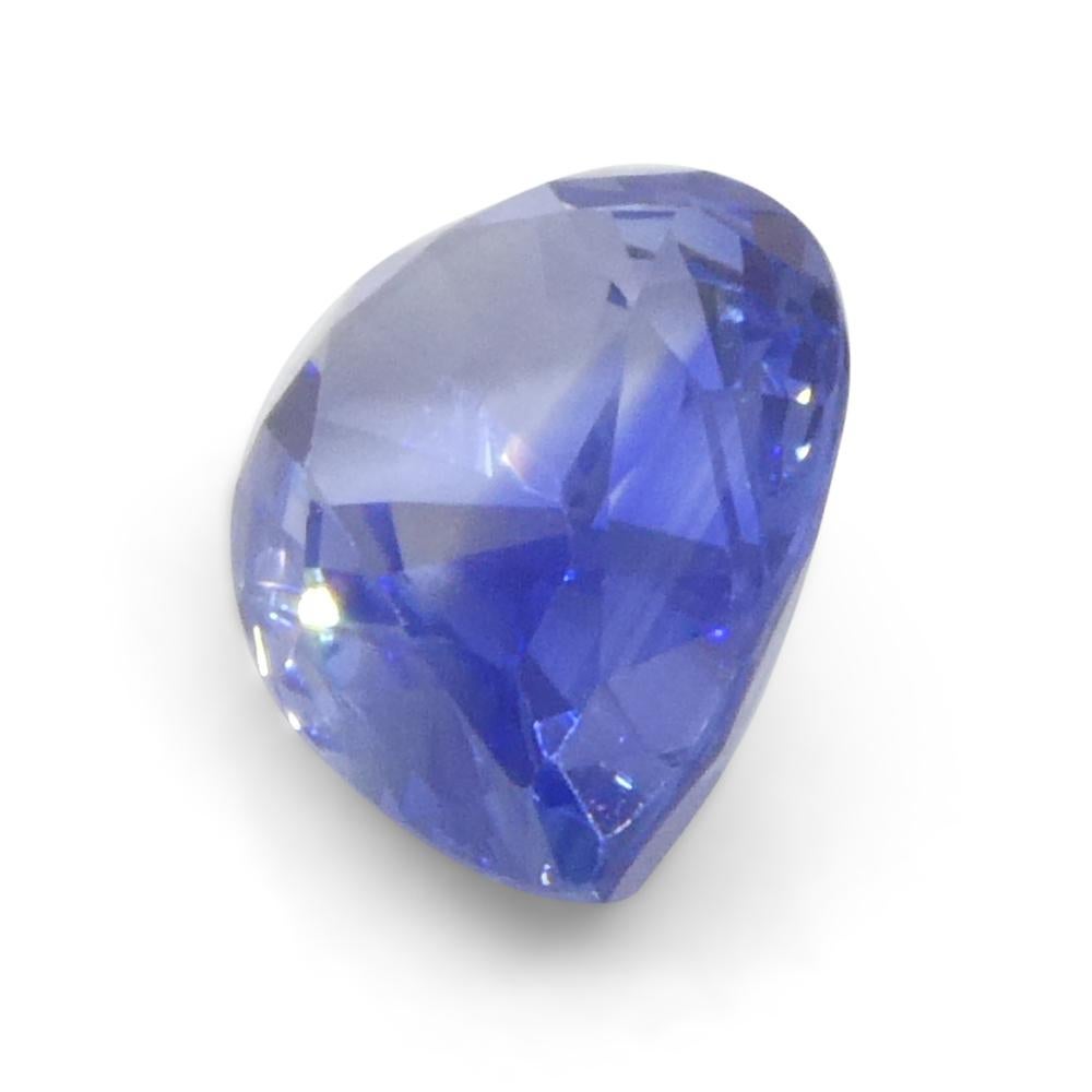 1.81ct Pear Blue Sapphire from Sri Lanka For Sale 4