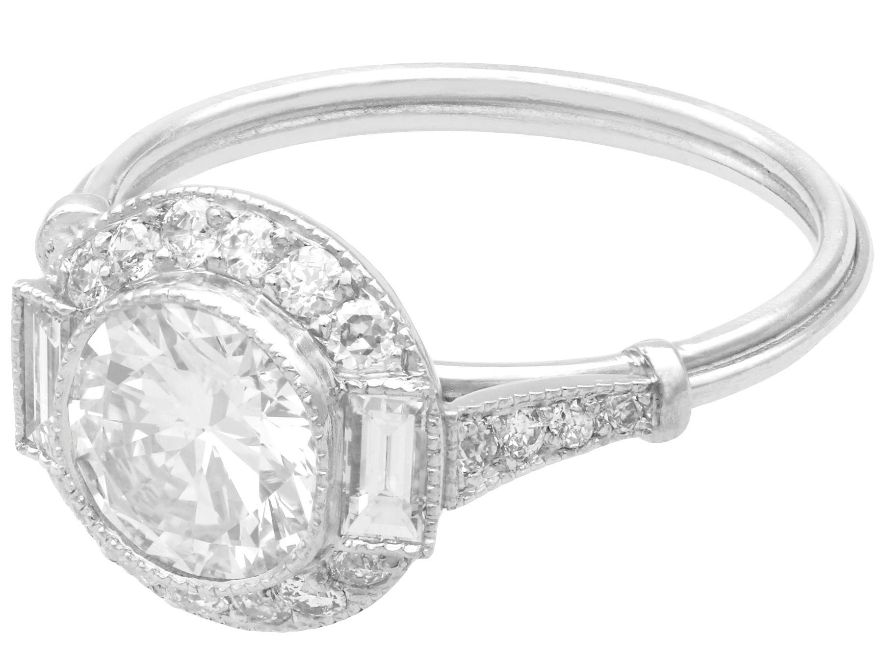 1.82 carat diamond ring