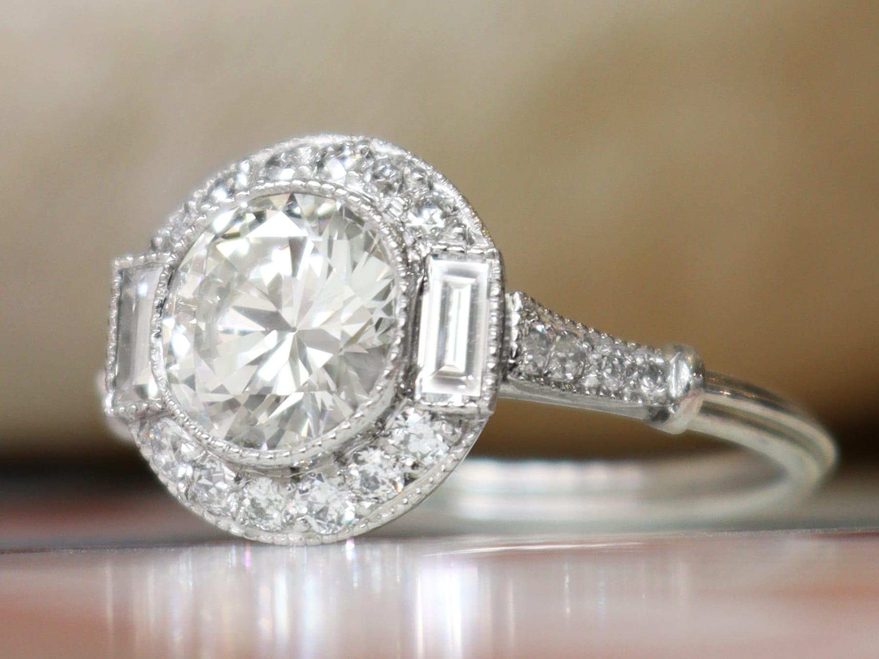 1.82 carat diamond ring