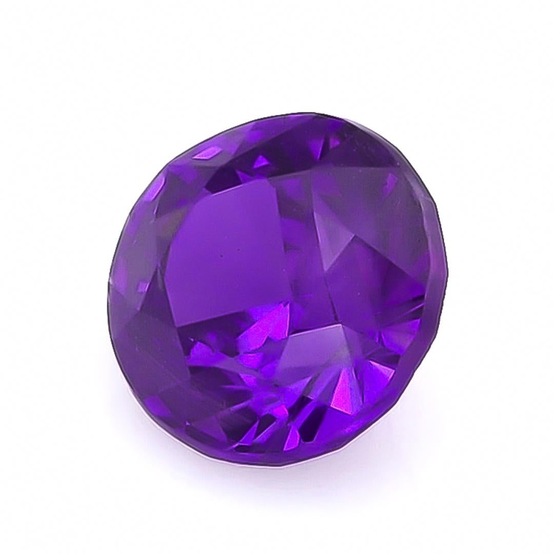 Purple Sapphires have something that’s increasingly regal about them. Their rich colors, intense tones and vibrant internal sparkle, make these gems truly desirable. Here is one that weighs 1.82 carats and is just right for any occasion. Cut as a