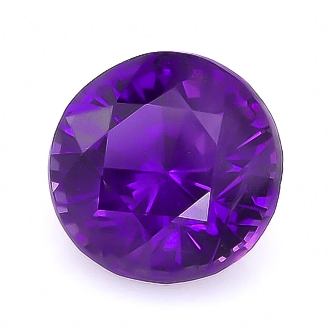 1.82 Carats Heated Purple Sapphire  In New Condition For Sale In Los Angeles, CA