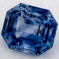 1.82 Ct Blue Sapphire Octagon Cut Loose Gemstone