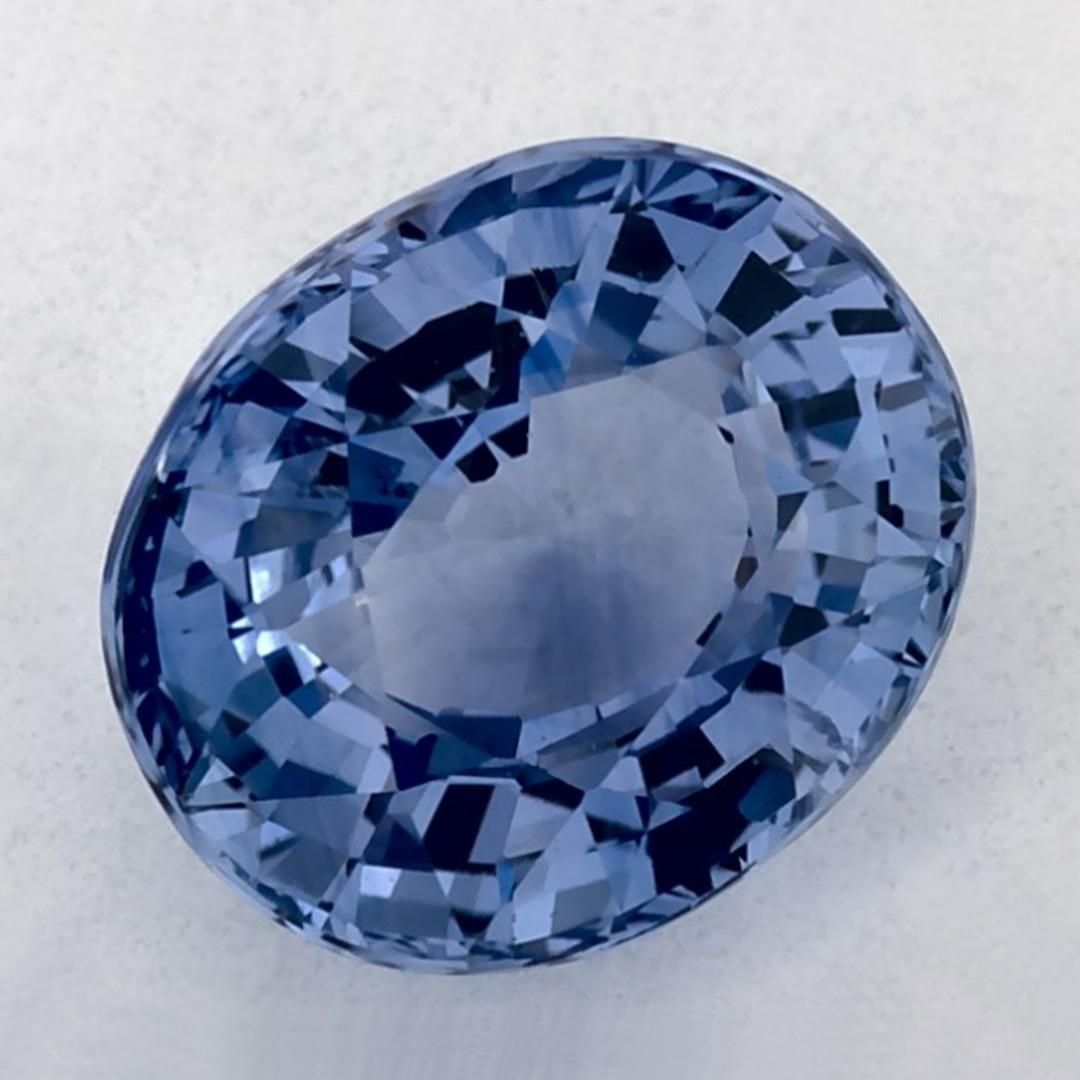 1.82 Karat Blauer Saphir Oval Loser Edelstein (Ovalschliff) im Angebot