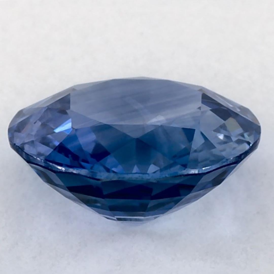 1.82 Ct Blue Sapphire Round Loose Gemstone im Zustand „Neu“ im Angebot in Fort Lee, NJ