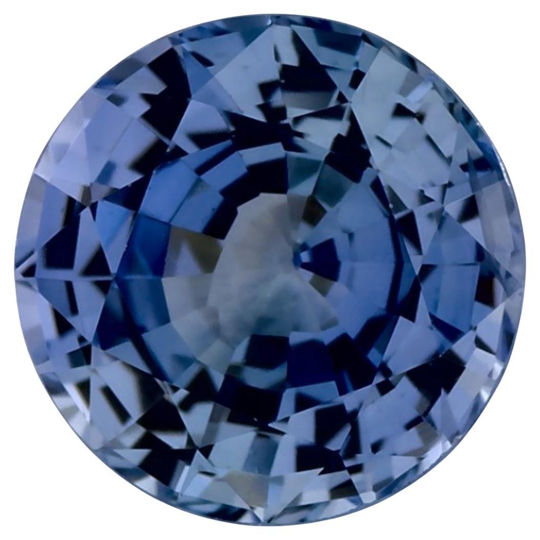 1.82 Ct Blue Sapphire Round Loose Gemstone (pierre précieuse en vrac)