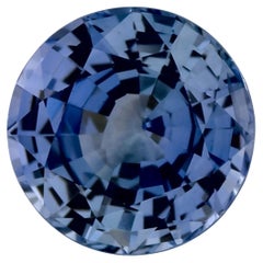1.82 Karat Blauer runder Saphir, loser Edelstein