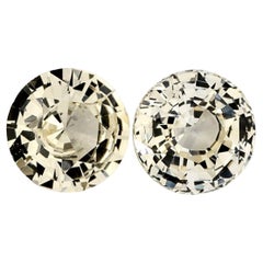1.82 Ct Yellow Sapphire Round Loose Gemstone