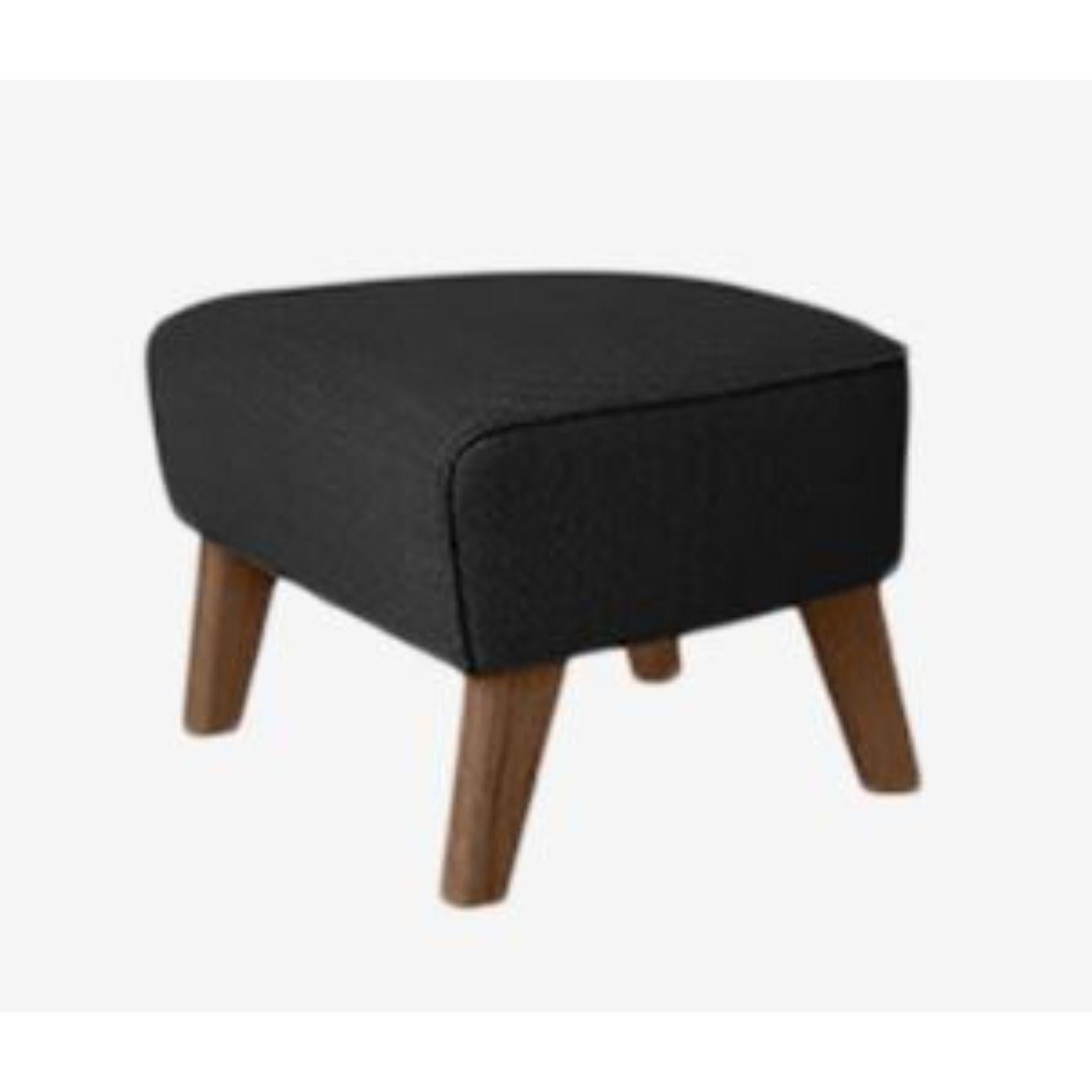 182 Raf Simons Vidar 3 my own chair footsool by Lassen
Dimensions: D 58 x W 56 x H 40 cm 
Materials: textile, smoked oak, 
Also available in different colors and materials. 
Weight: 18 Kg

The My Own Chair Footstool has been designed in the