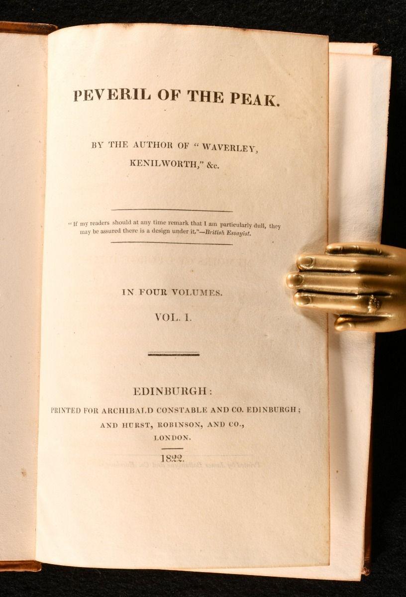 1820-1825 Œuvres de Sir Walter Scott Bon état - En vente à Bath, GB