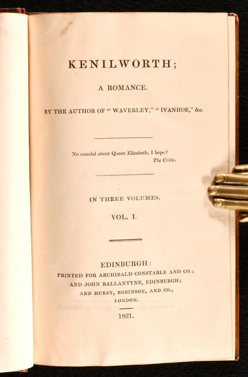 1820-1825 Works of Sir Walter Scott For Sale 1