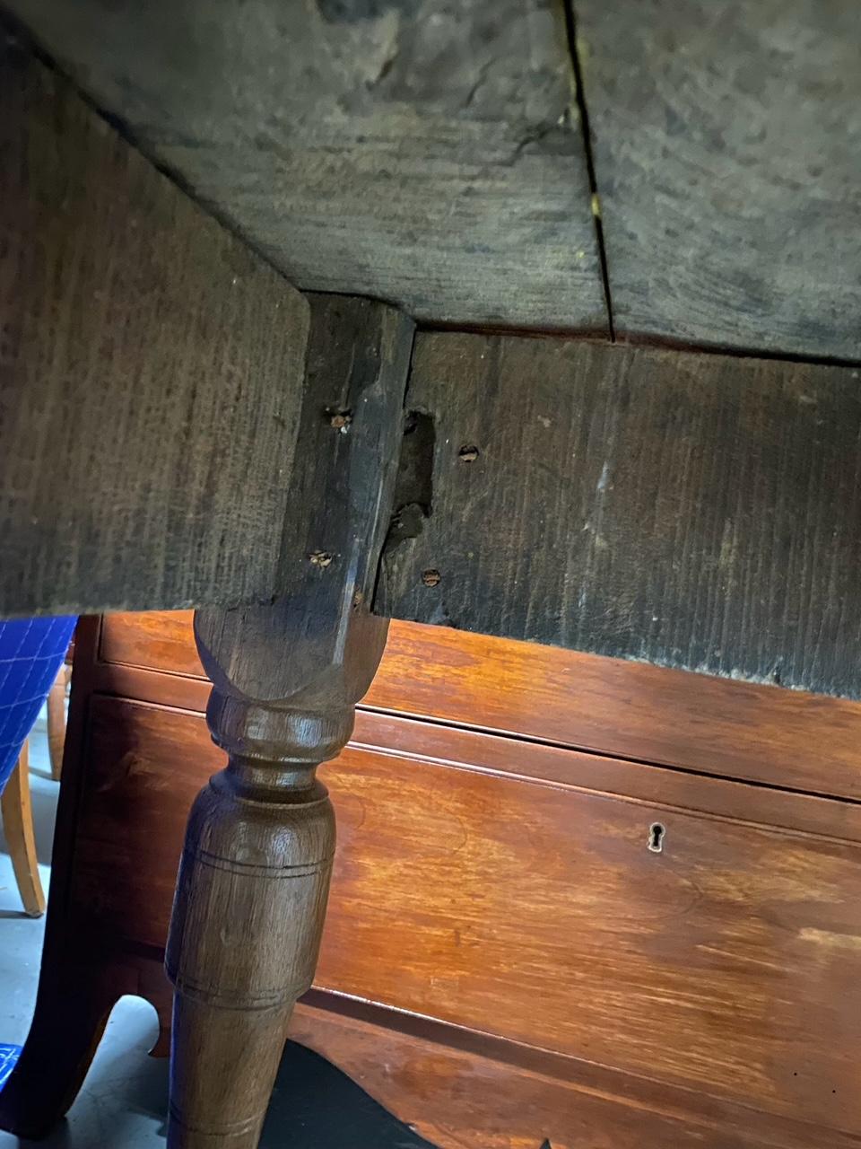 1820 English Oak Table For Sale 1