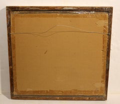 1820 Large Framed English Needlework by Mary Leak