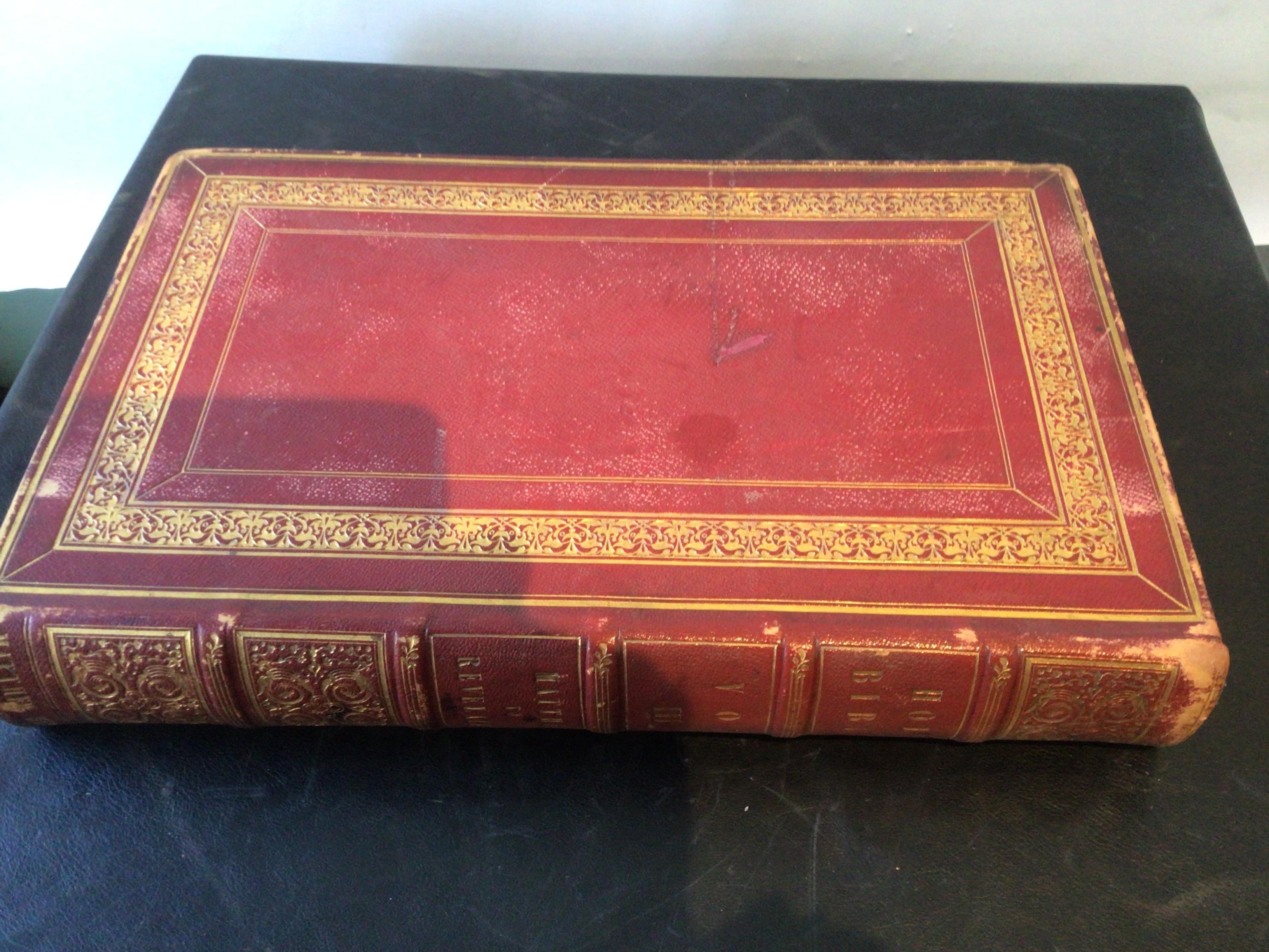 1820s 3 Volume Family Bible Commentary by Mathew Henry For Sale 5