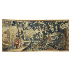 Tapisserie française ancienne d'Aubusson des années 1820 avec Vénus et Adonis, 07'00 x 14'06