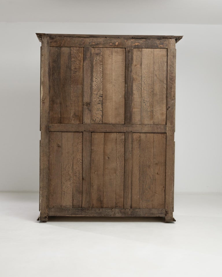 1820s Belgian Bleached Oak Armoire For Sale at 1stDibs