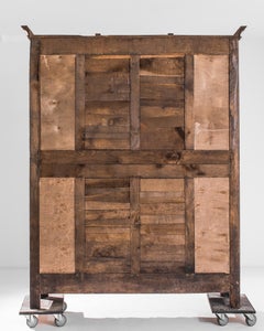 1820s Belgian Bleached Oak Wardrobe
