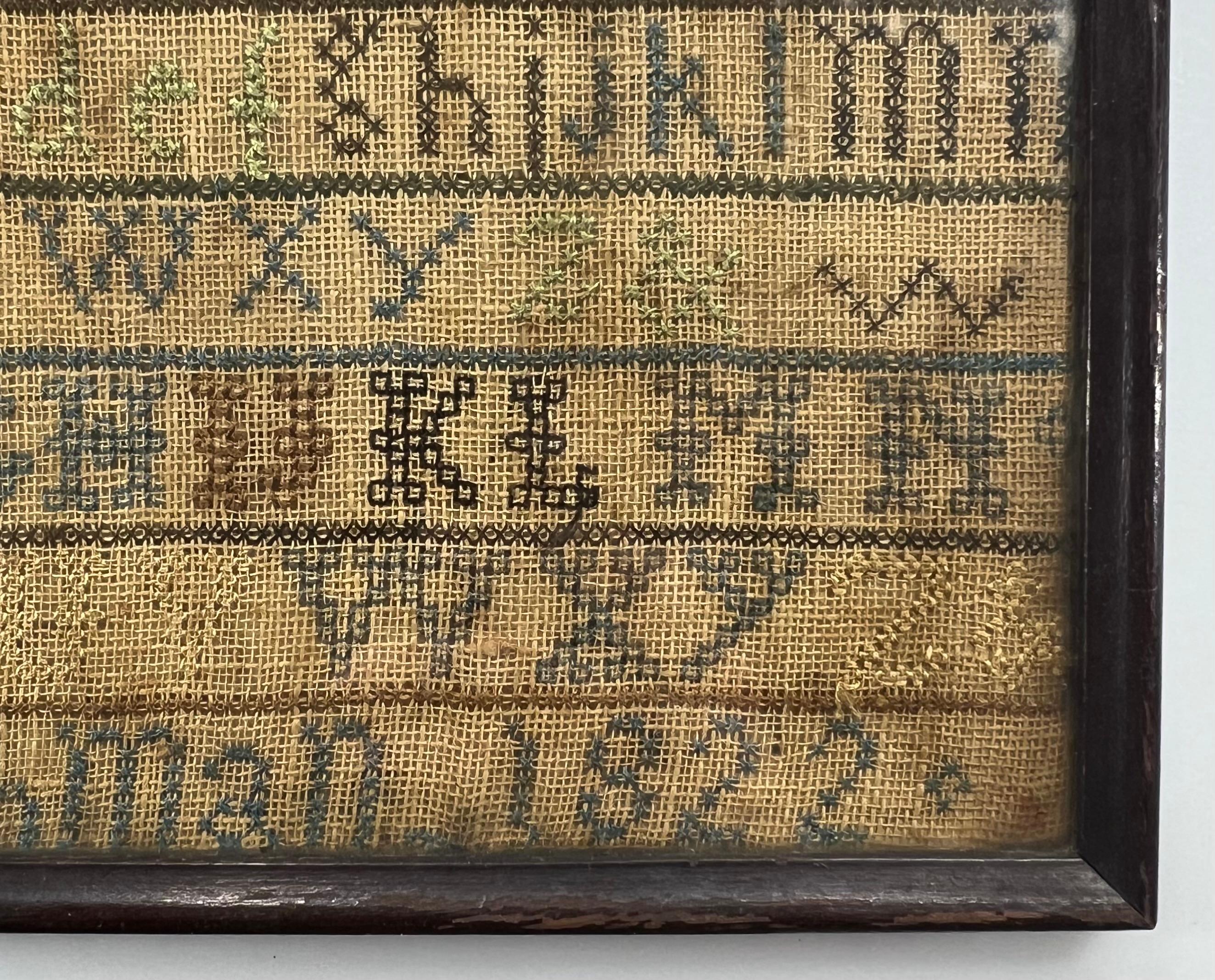 1820s Cross-Stitch Samplers Lot For Sale 6