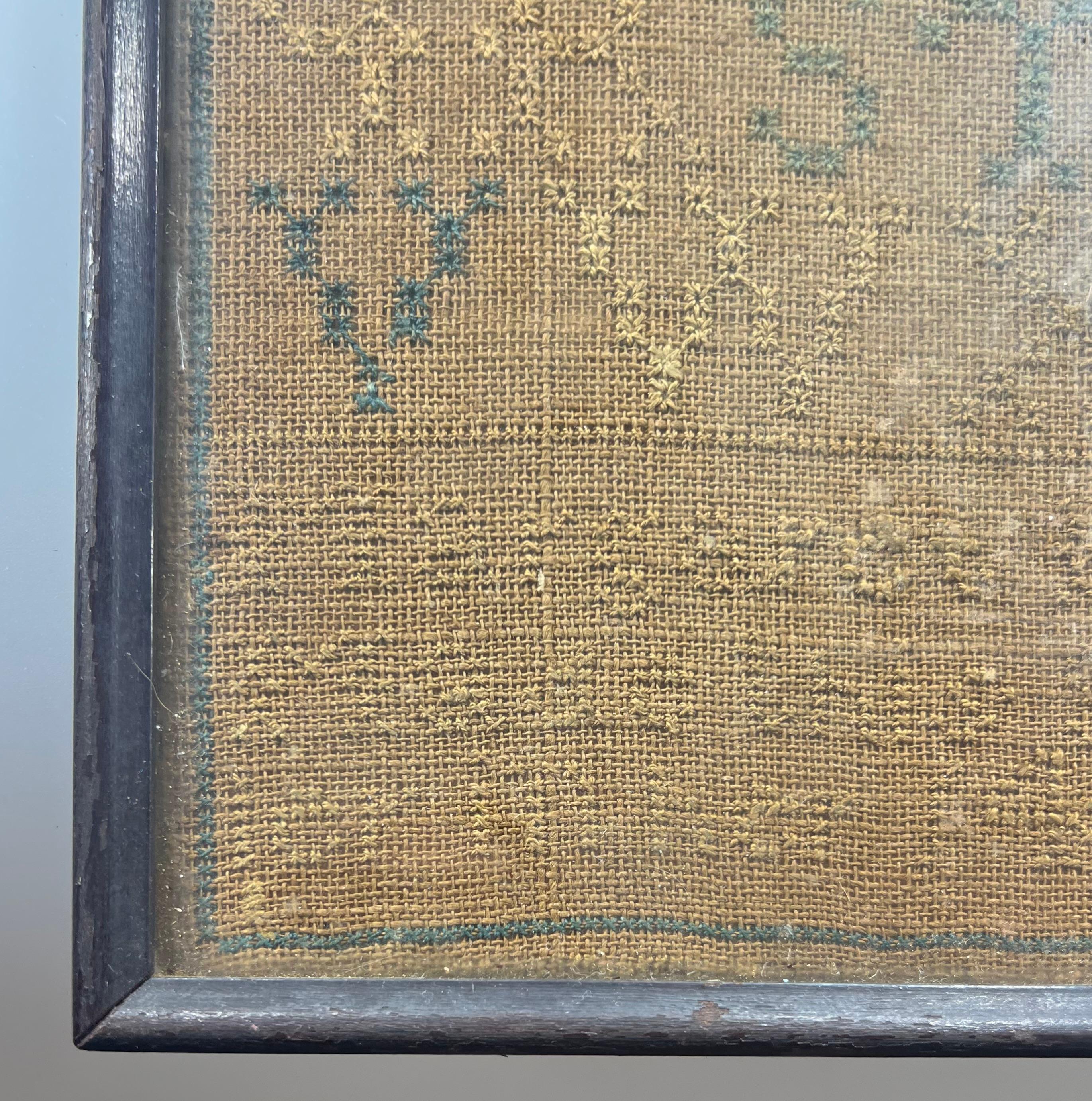 1820s Cross-Stitch Samplers Lot For Sale 12