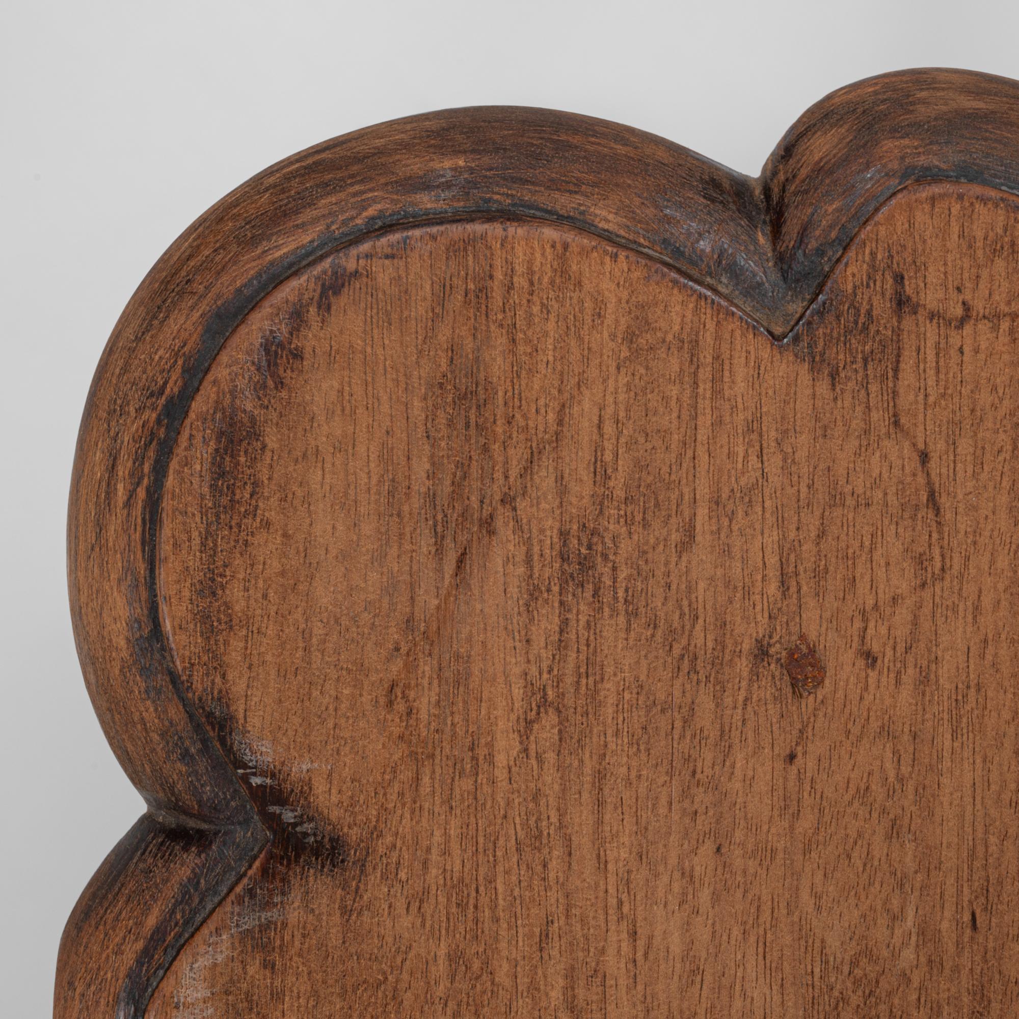 Cassettiera olandese in legno con bombe del 1820 10