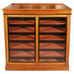 1820s English William IV Mahogany Portfolio Cabinet