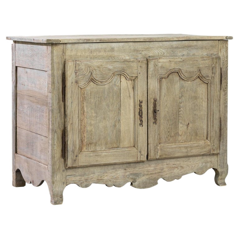 1820s French Antique Oak Buffet For Sale at 1stDibs