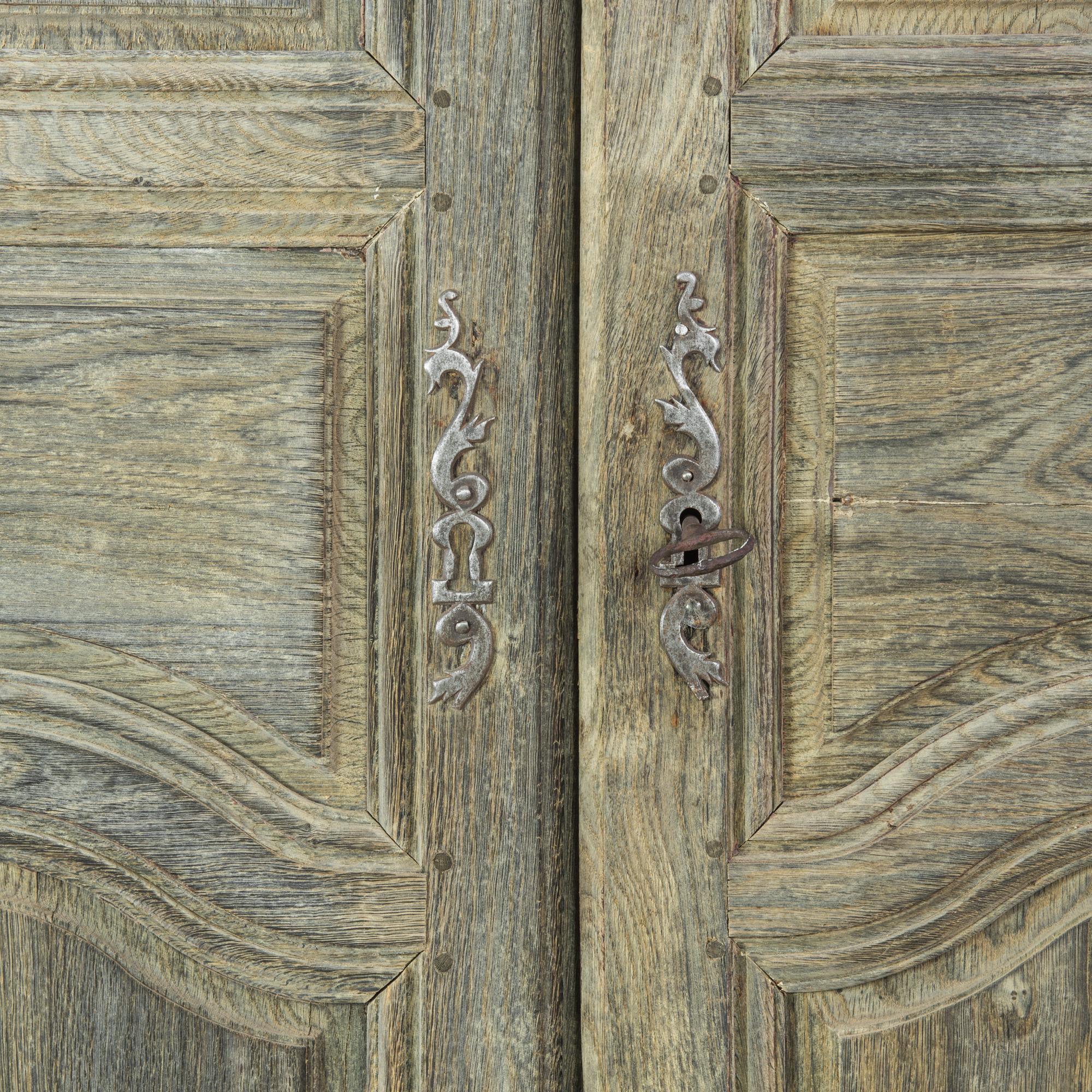 French Provincial 1820s French Armoire