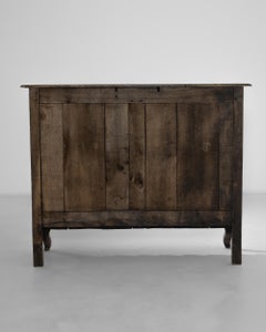 1820s French Bleached Oak Buffet