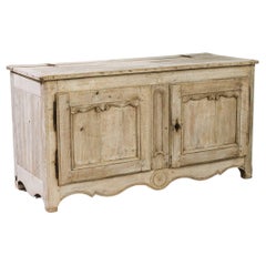 1820s Französisch gebleicht Eiche Buffet