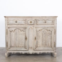 1820s French Bleached Oak Sideboard