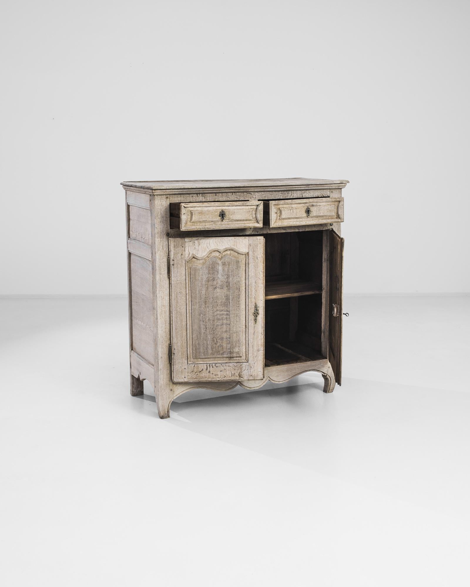 1820s, French Oak Buffet 1