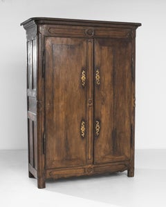 1820s French Oak Cabinet