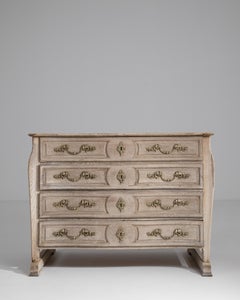 1820s French Oak Chest Of Drawers