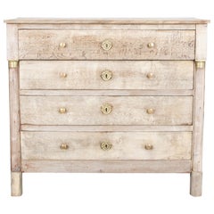 1820s French Oak Chest of Drawers