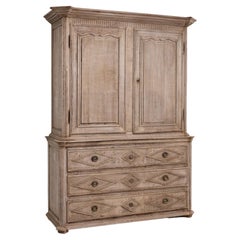 1820s French Provincial Oak Cabinet
