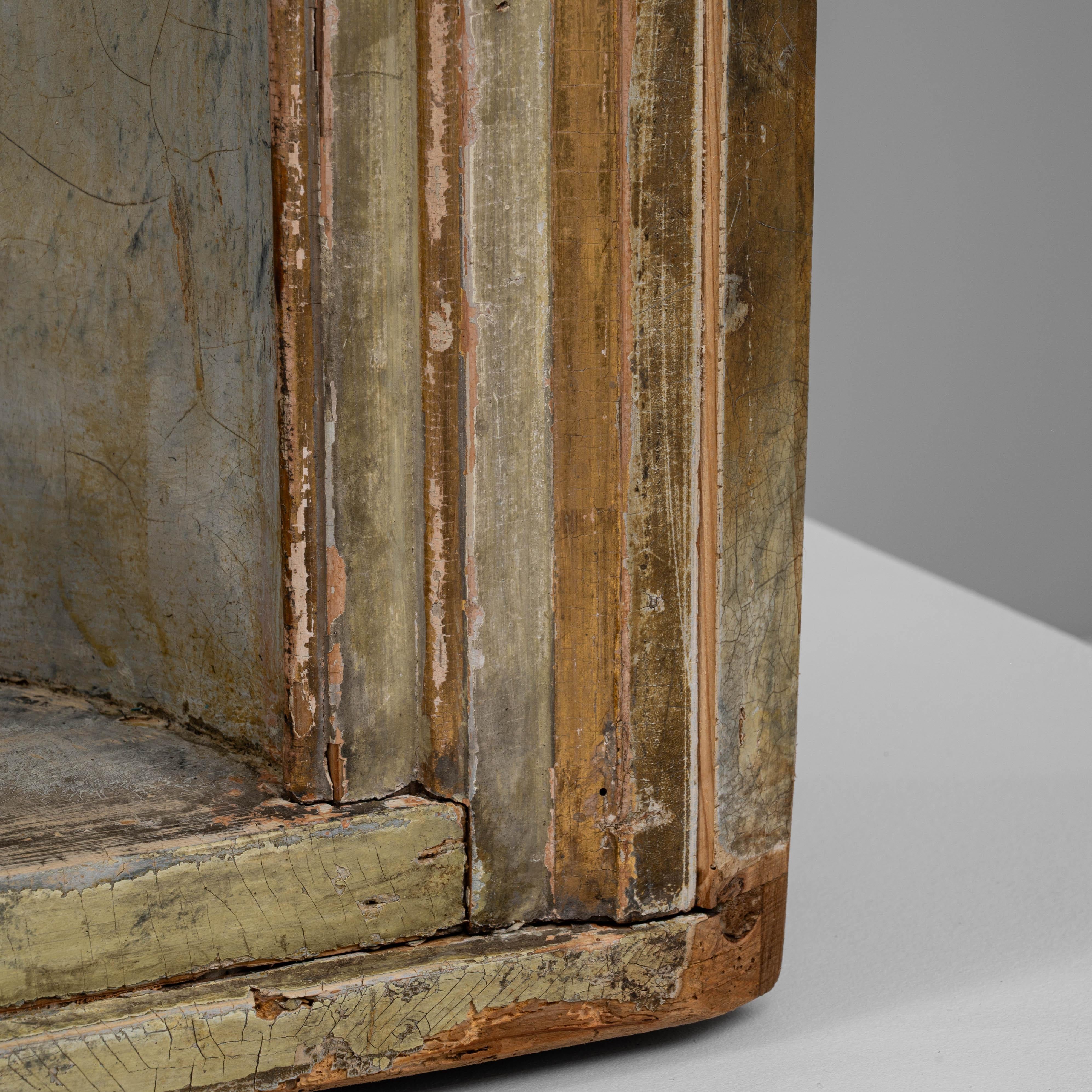 Niche en bois patiné français des années 1820 en vente 6
