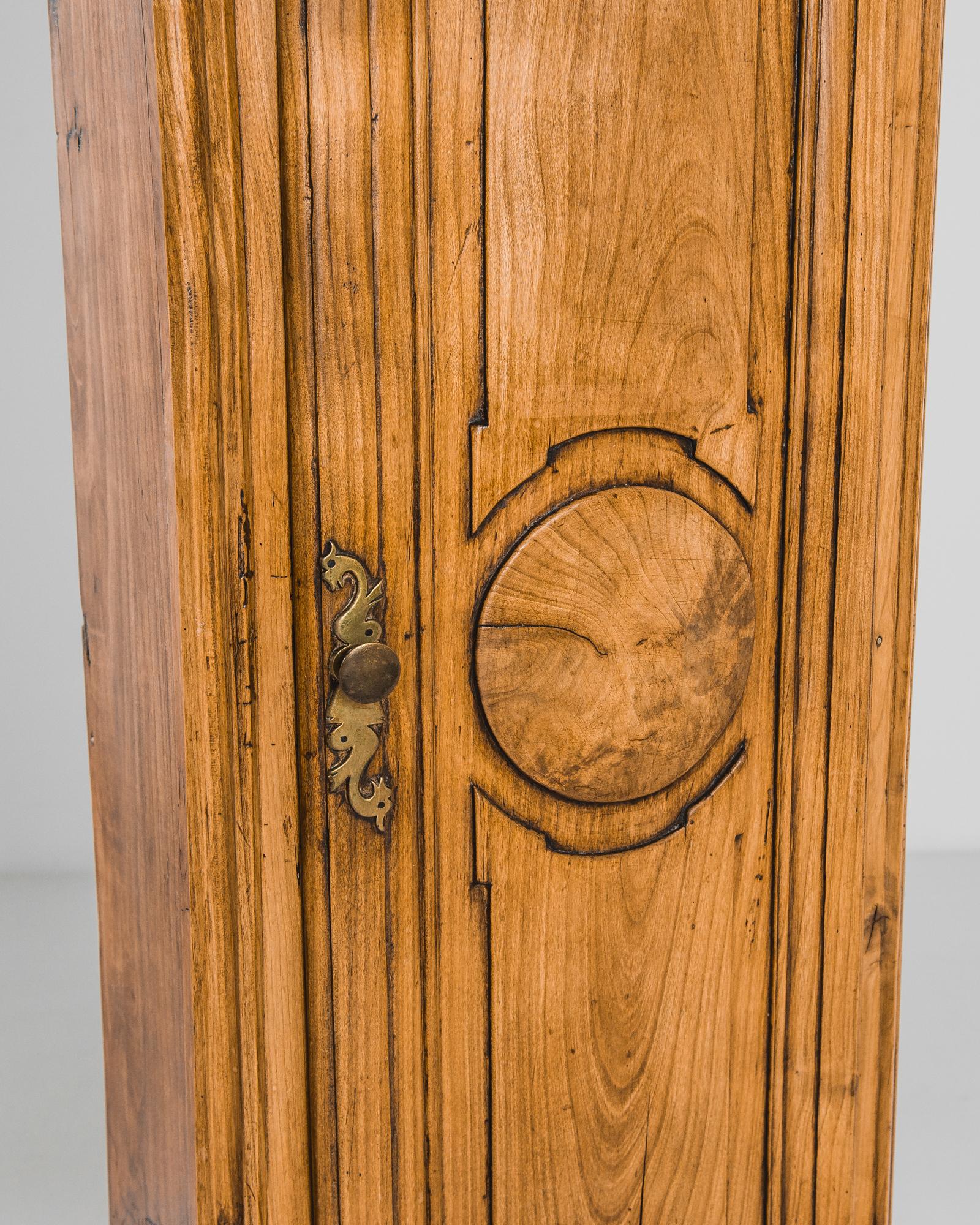 19th Century 1820s French Wooden Floor Clock