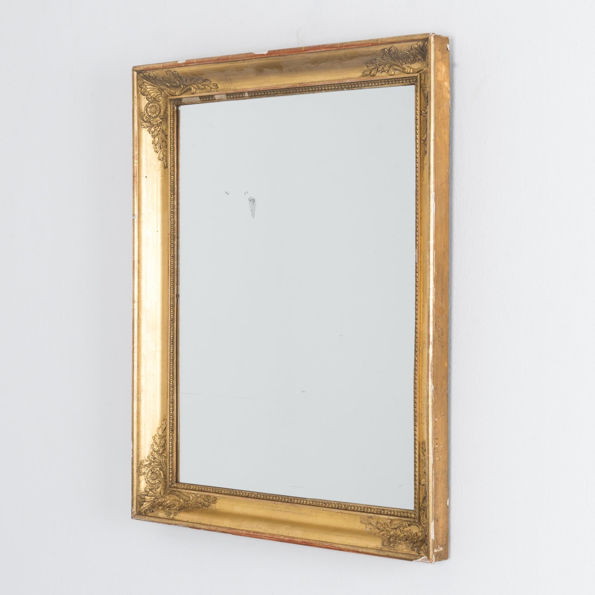 Francese Specchio francese in legno del 1820 in vendita