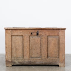 1820s French Wooden Trunk