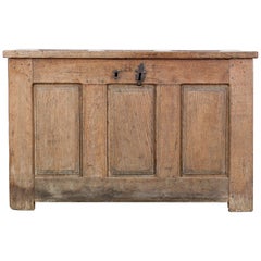 1820s French Wooden Trunk