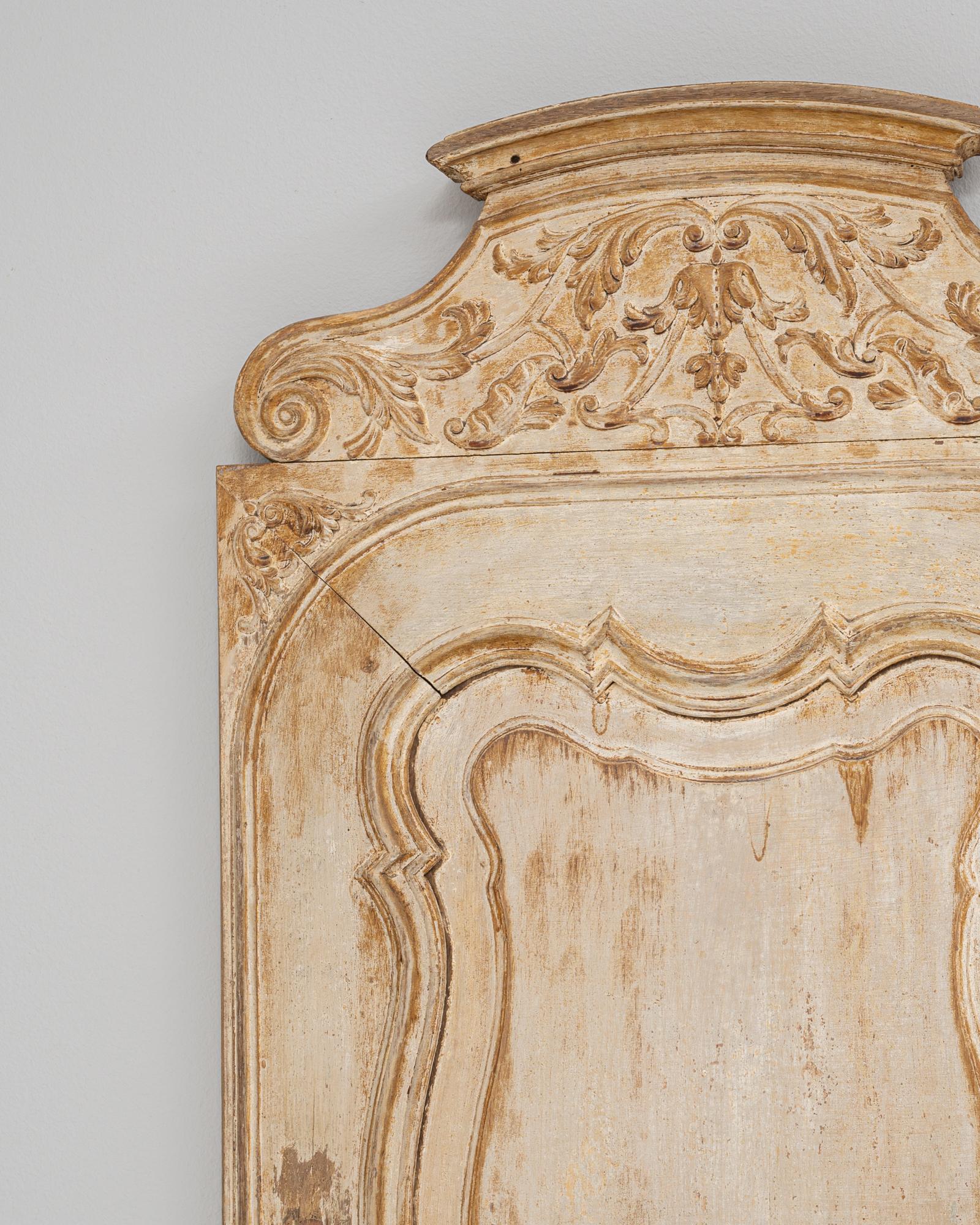 1820er Jahre Französisch hölzerne Wanddekoration im Angebot 1